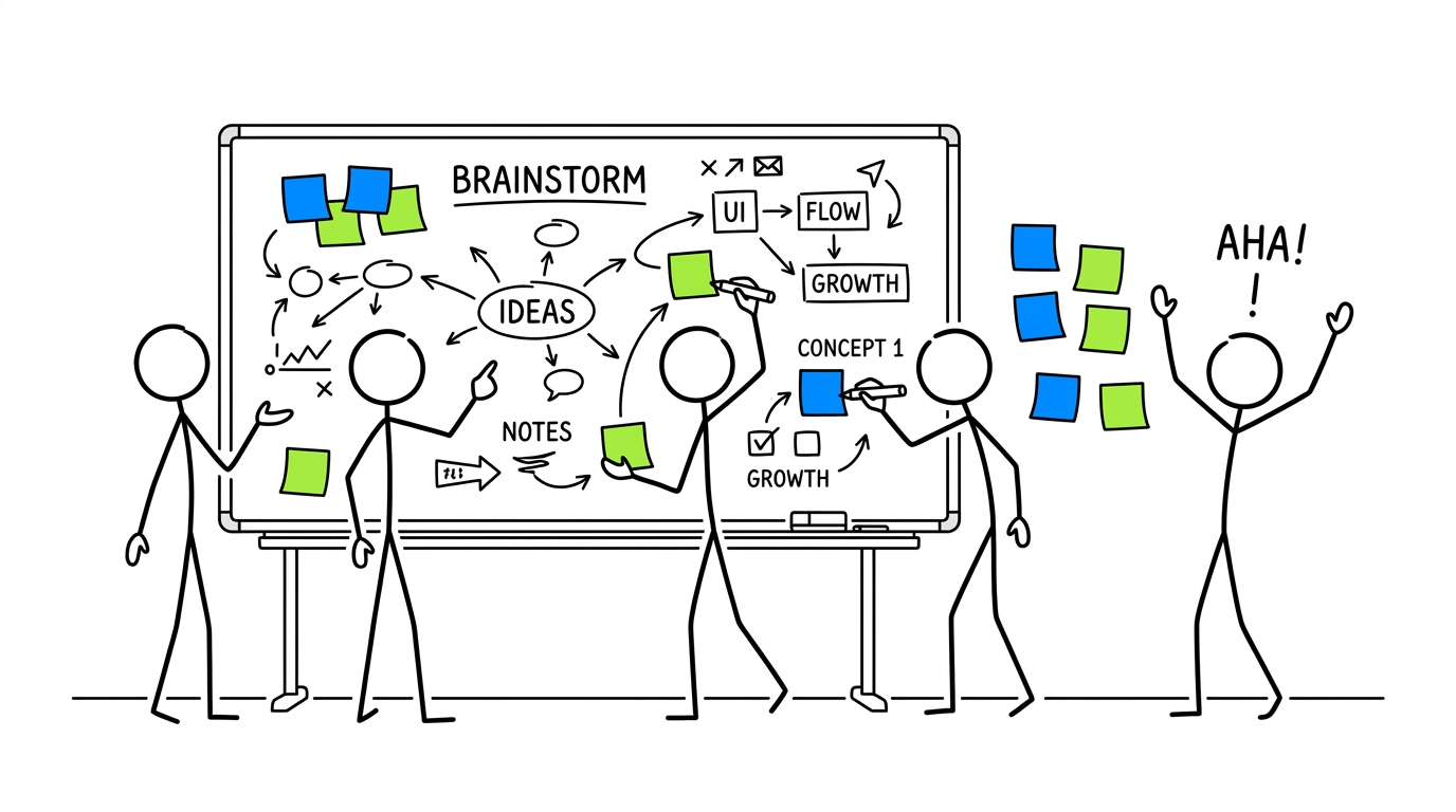 Service Offering Strategy Doodle